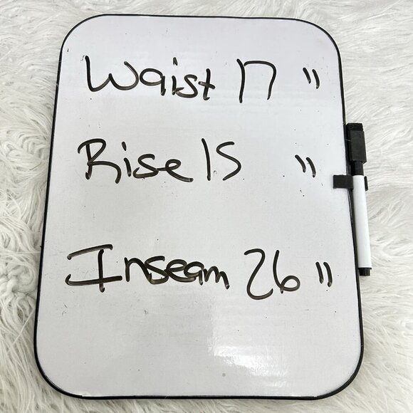 CC  California Lime Green Linen Cropped Pants Wide Leg Scrunched Waist Size L - Picture 10 of 12